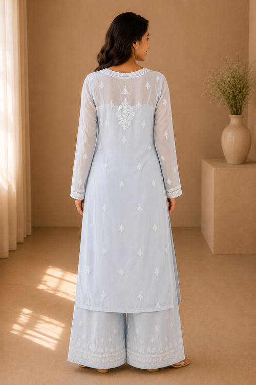 Ethereal Chikankari Bridesmaid