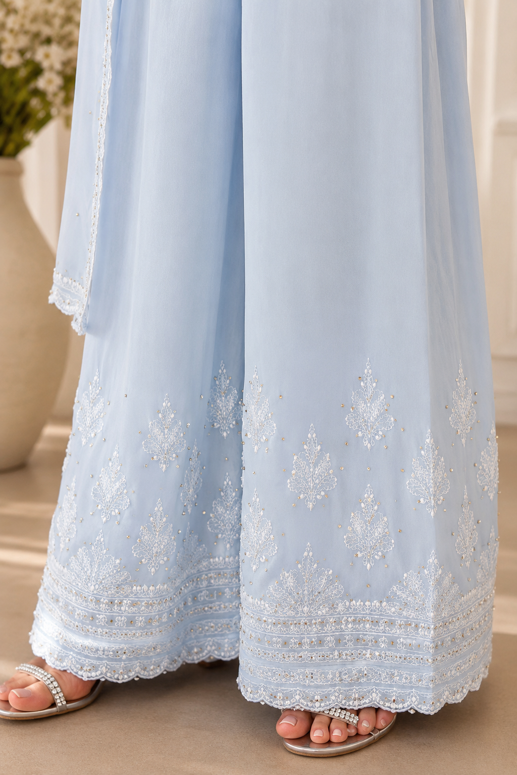 Ethereal Chikankari Bridesmaid