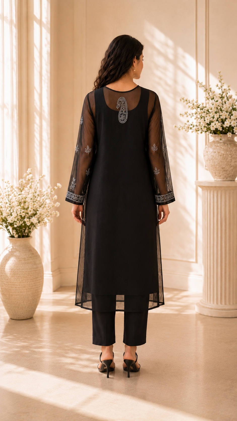 Midnight Elegance Kurta