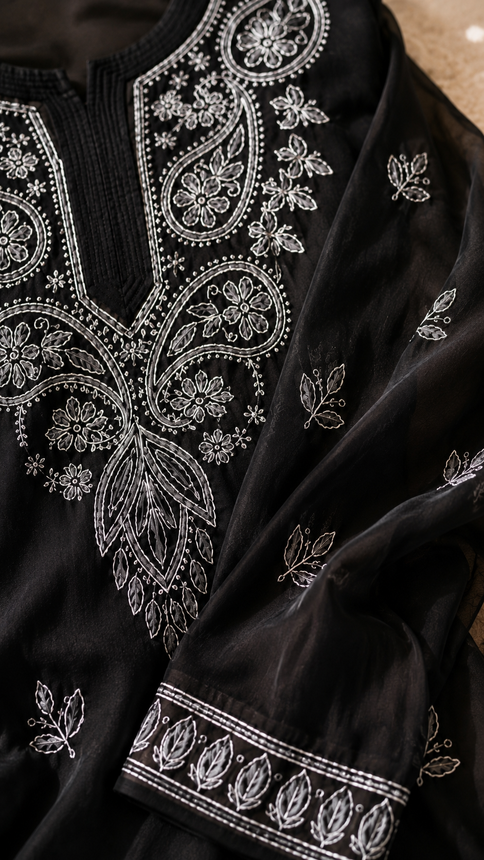 Midnight Elegance Kurta