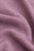 Mauve Rayon Kurta Palazzo Set